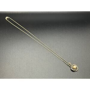 Beautiful Pearl Pendant Necklace 925 Sterling Silver